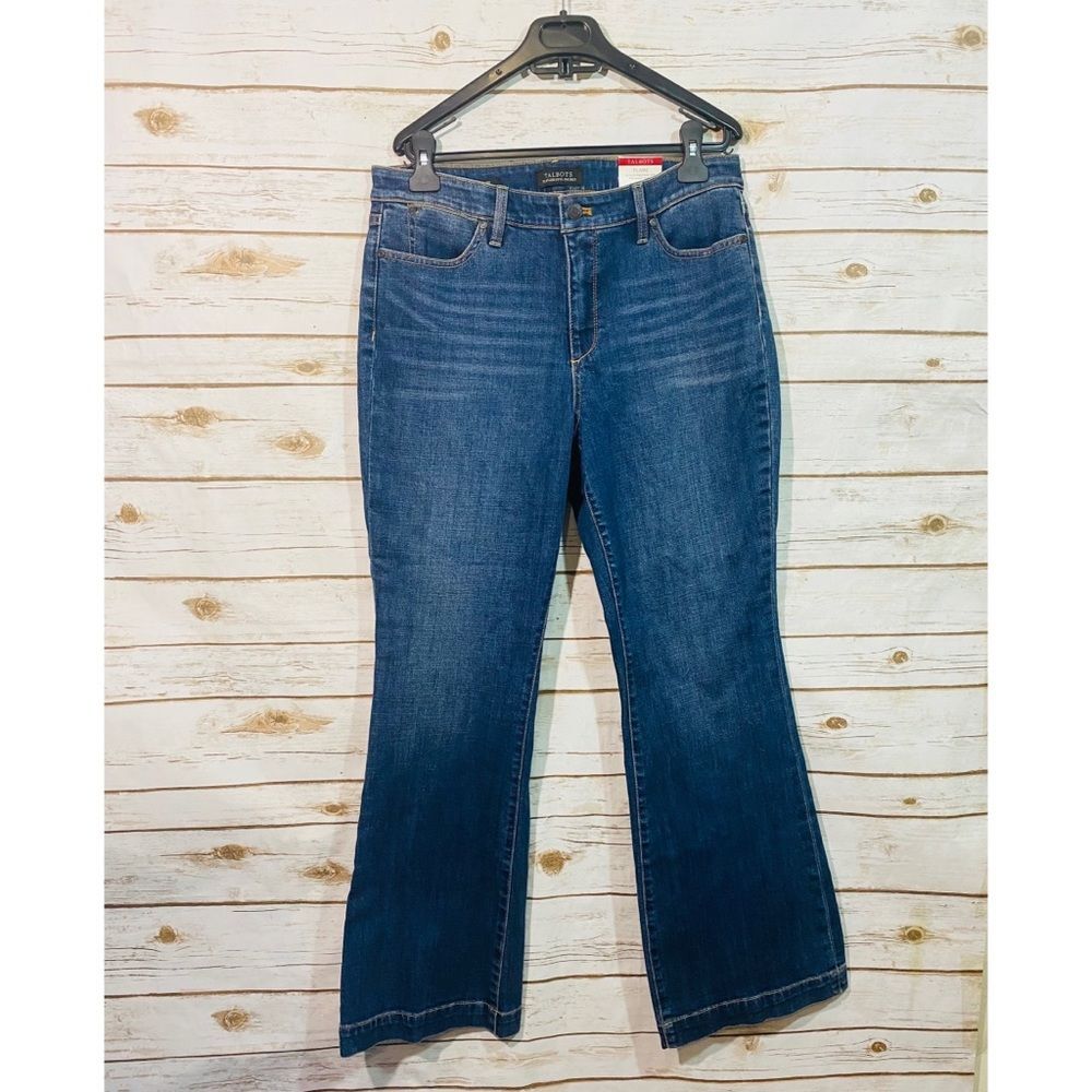 Talbots women’s flawless five pocket flare jeans size‎ 12